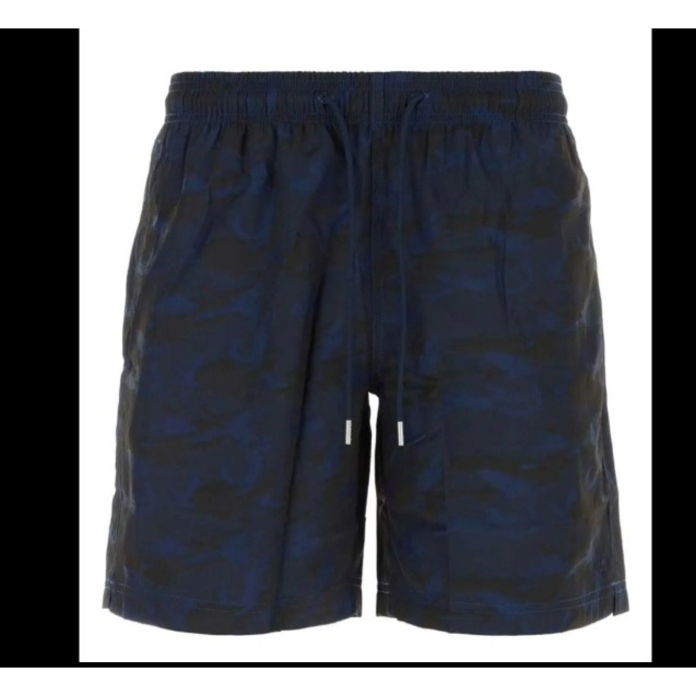 Gimaguas Blue Camo‎ Swim Trunks (Drawstring Mesh Lined) Large